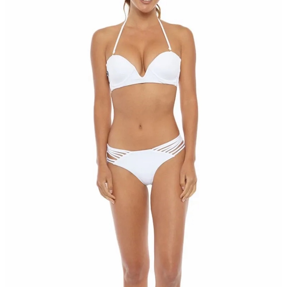 NWT Issa De Mar Sunset bikini white large